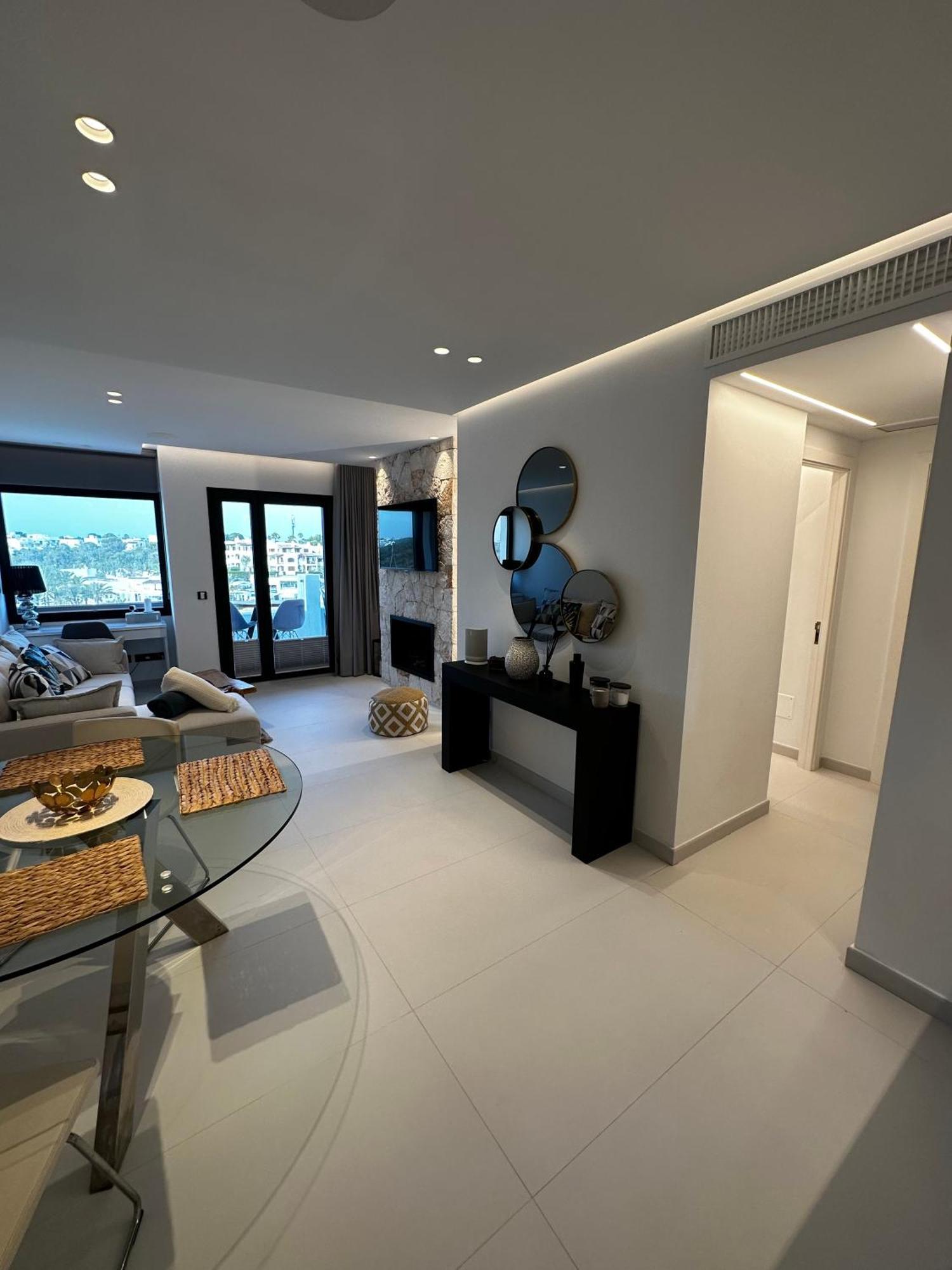 White Penthouse Cala D'dor Lägenhet Cala D´Or